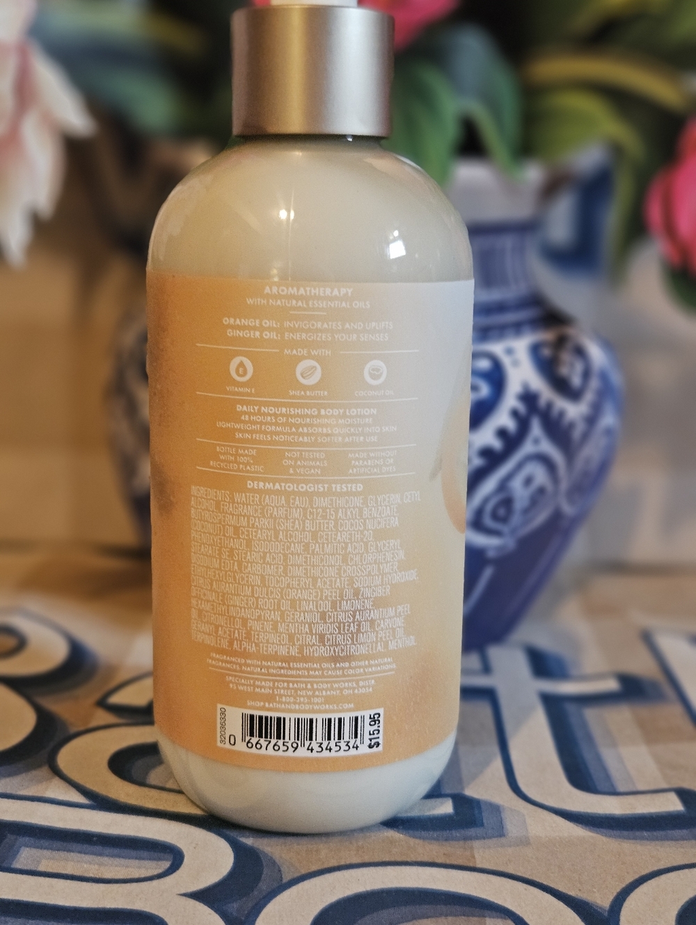 NWT Bath & Body Works Energy Orange & Ginger Bundle - Cream & Orange - Picture 8 of 12